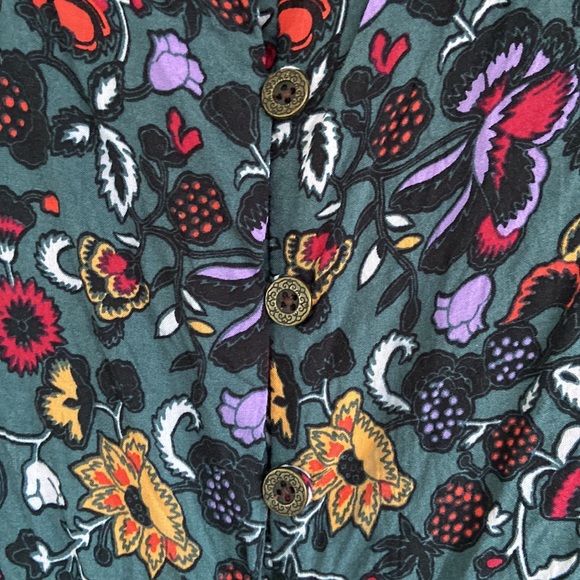 COPY - Urban Outfitters Paisley Jumpsuit Flowy - Picture 3 of 4